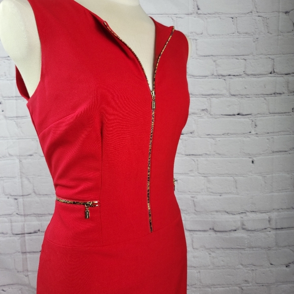 Calvin Klein NEW Red Women's Sleeveless zipper 12 - Picture 12 of 16